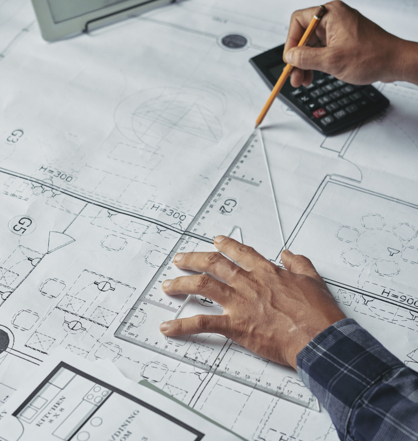 cropped-hands-architect-blueprinting-architectural-project